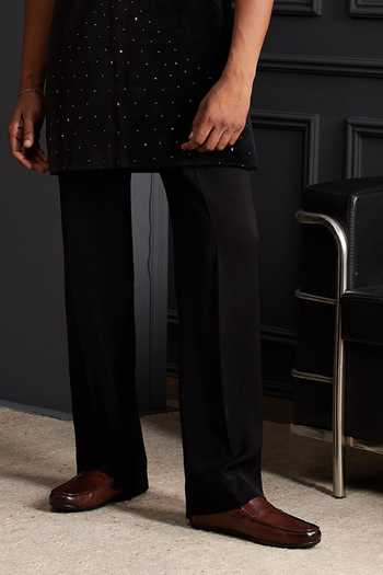 Soniya G Black Cotton, Velvet Noor-e-shab Embroidered Jacket And Kurta Set Online at Aza Fashions Soniya G_Black Cotton, Velvet Noor-e-shab Embroidered Jacket And Kurta Set _Online_at_Aza_Fashions