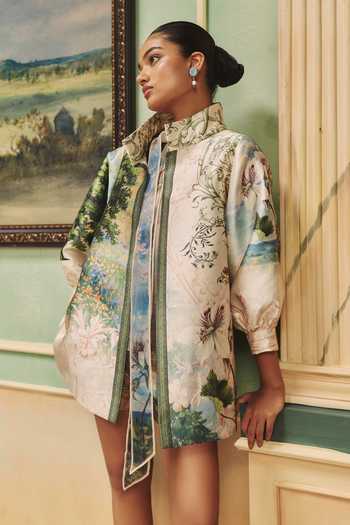 Pankaj & Nidhi Veinna Mistfall Jacket 