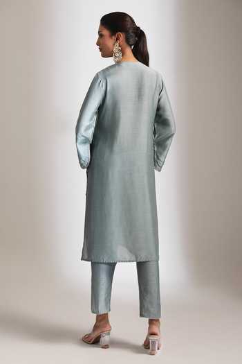 Tanu Malhotra Mirror Embroidered Kurta & Pant 