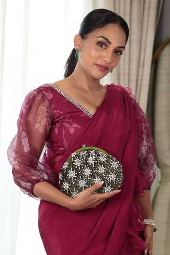 Shop Quirky Tales Green Heer Purse Handbag Online at Aza Fashions Shop_Quirky Tales_Green Heer Purse Handbag _Online_at_Aza_Fashions
