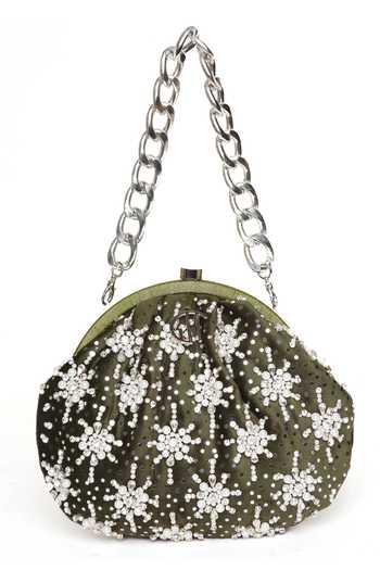 Buy Quirky Tales Green Heer Purse Handbag Buy_Quirky Tales_Green Heer Purse Handbag
