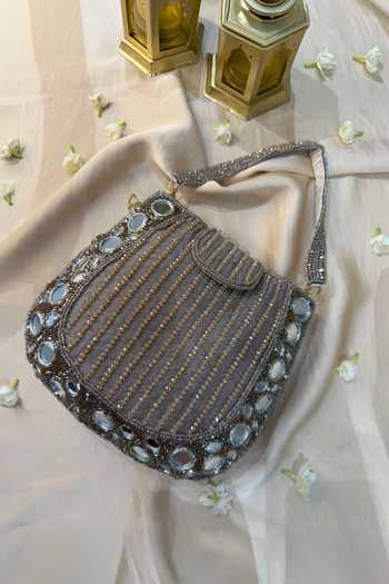 Quirky Tales Mirror Rose Gold Mini Handbag 