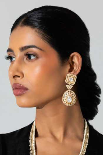 Solv Jewellery Amara Polki Dangler Earrings