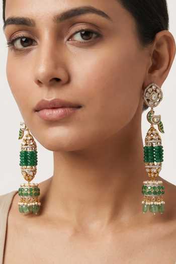 Solv Jewellery Imperial Peacock Earrings