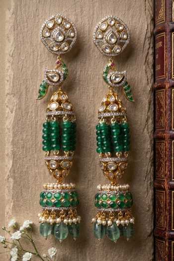 Solv Jewellery Imperial Peacock Earrings