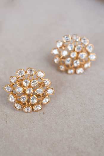 Solv Jewellery Luminia Polki Stud Earrings