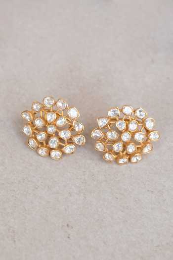 Solv Jewellery Luminia Polki Stud Earrings