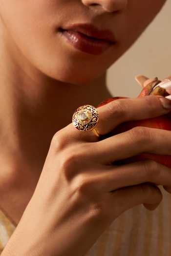 Solv Jewellery Raktika Embellished Ring