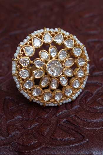 Solv Jewellery Round Rhapsody Embellished Ring