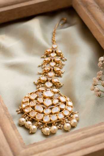 Solv Jewellery Chand Taara Embellished Maangtikka 