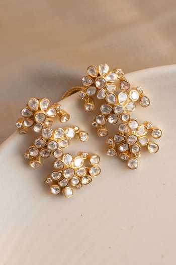 Solv Jewellery Everbloom Polki String Necklace Set 