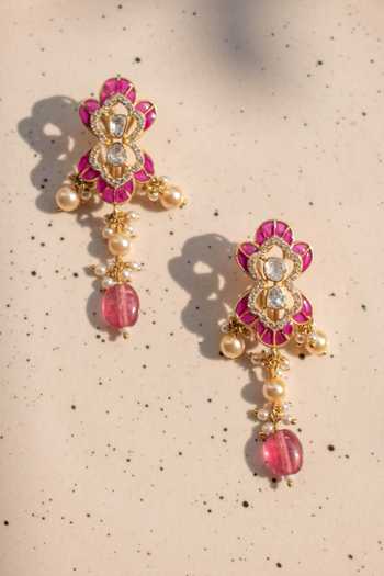 Solv Jewellery Anushka Necklace With Earrings