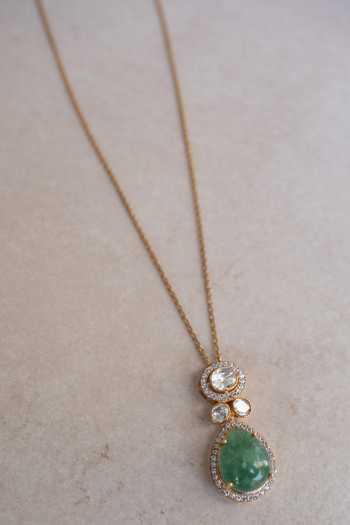 Solv Jewellery Elysian Jade Pendant Necklace 