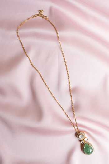 Solv Jewellery Elysian Jade Pendant Necklace 