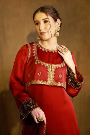 Afriya Jacket- Linen Satin Jacket