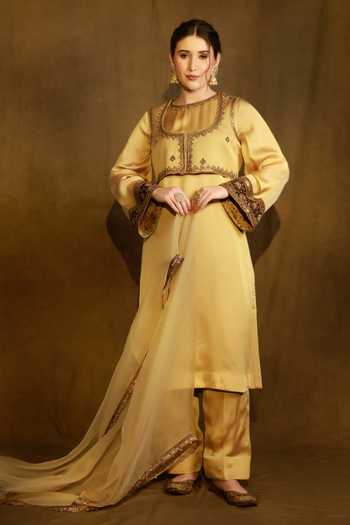 Afriya Short Jacket Kurta Set