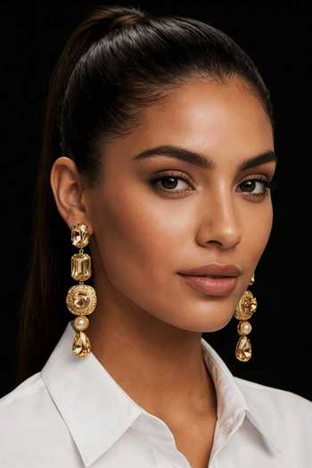 Bblingg Avhee Crystal & Zircon Dangler Earrings 