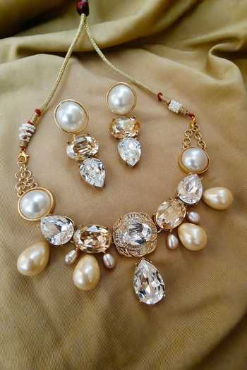 Bblingg Tarana Baroque Pearl Choker Set 