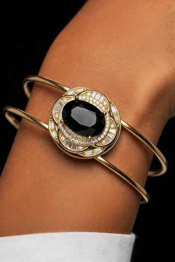 Bblingg Tarana Crystal & American Diamond Cuff 