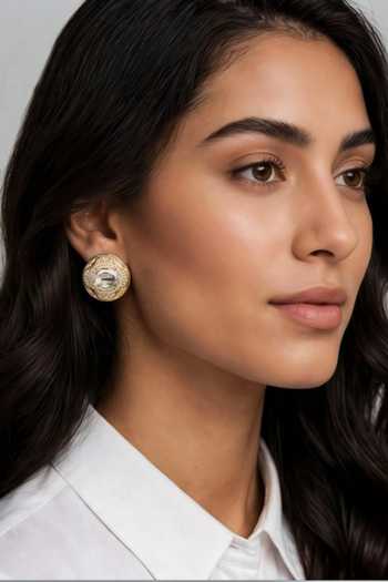 Bblingg Tarana Crystal Embellished Stud Earrings 