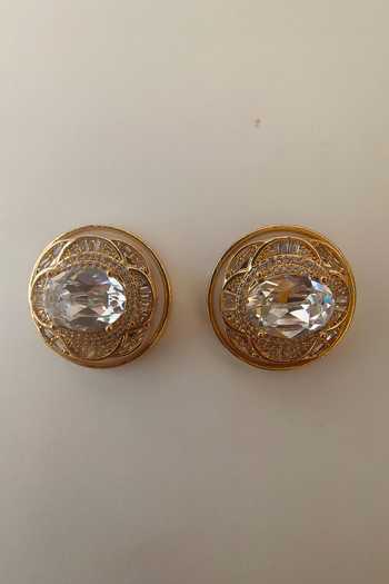 Bblingg Tarana Crystal Embellished Stud Earrings 