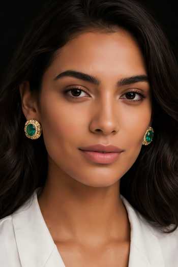 Bblingg Tarana Crystal Embellished Stud Earrings 