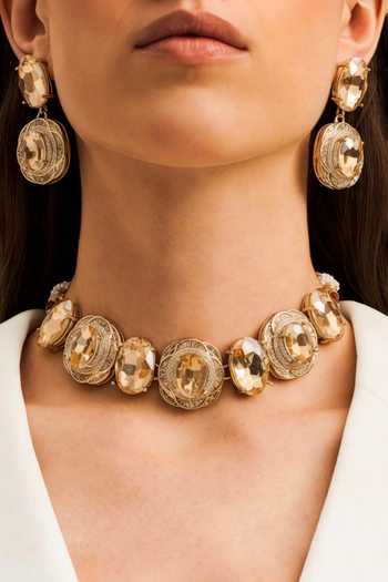 Bblingg Mala American Diamond Choker Set 