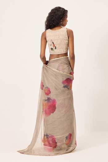 Kharakapas Elana Smocked Blouse 