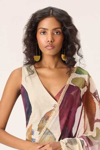 Kharakapas Elea Waistcoat Style Blouse 
