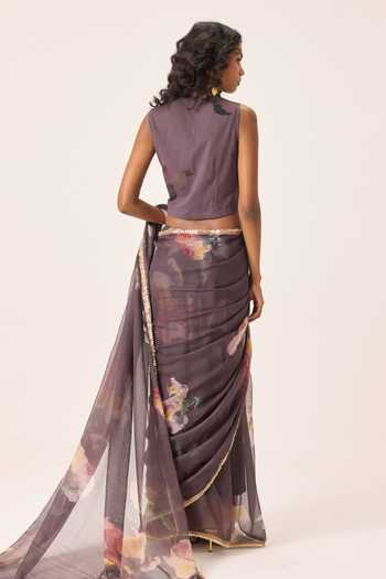 Kharakapas Inara Waistcoat Style Blouse 