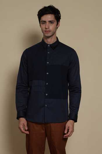 Lacquer Embassy The Carlton Cotton Satin Shirt 