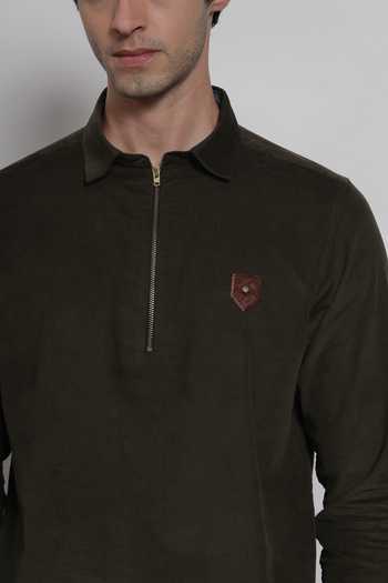 Buy Lacquer Embassy Olive Green Corduroy The Cadence Shirt Online at Aza Fashions Buy_Lacquer Embassy_Olive Green Corduroy The Cadence Shirt _Online_at_Aza_Fashions
