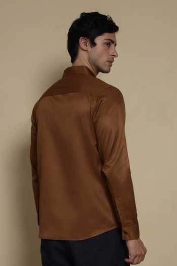 Lacquer Embassy The Afternoon Meeting Cotton Shirt 