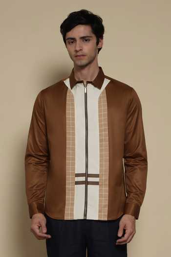 Lacquer Embassy The Afternoon Meeting Cotton Shirt 