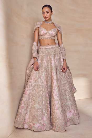 Pankaj & Nidhi Aster Orleans Bloom Lehenga Set