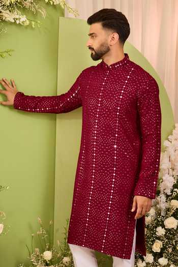 Kasbah Mirror Embroidered Kurta