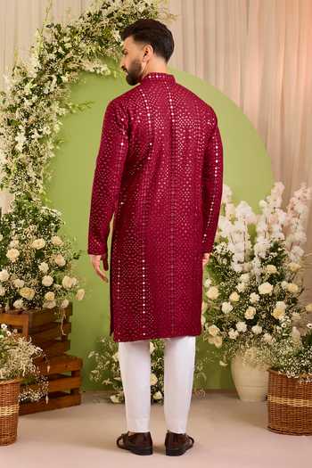 Kasbah Mirror Embroidered Kurta