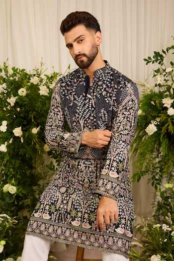 Kasbah The Canopy Layered Embroidered Kurta