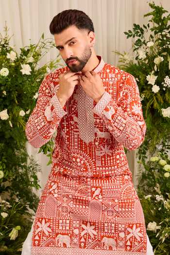 Kasbah The Imperial Flora & Fauna Kurta