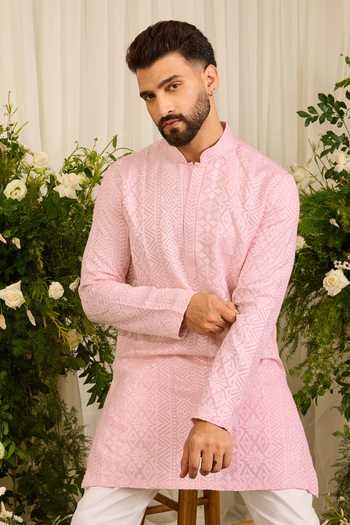 Kasbah The Moncler Abstract Motif Kurta 