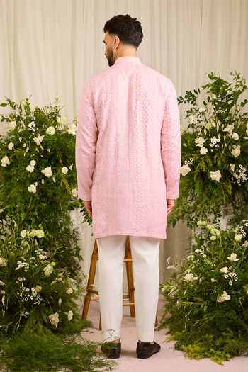 Kasbah The Moncler Abstract Motif Kurta 