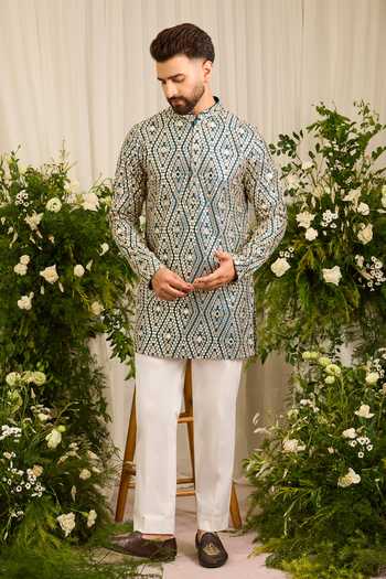 Kasbah The Haute Mirror Work Kurta 