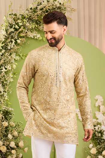 Kasbah The Zenith Wildlife Motif Kurta 