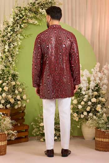 Kasbah The Haute Mirror Work Kurta 