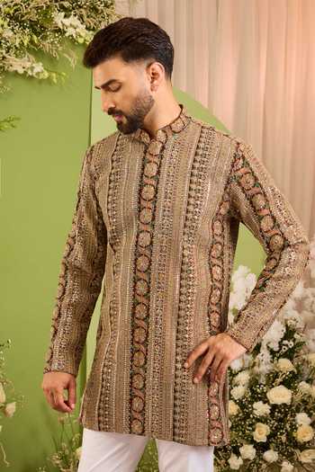 Kasbah The Bellarive Zari & Sequin Kurta