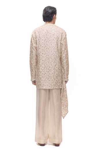 Mukti And Kavith Casa Layered Kurta & Palazzo Set 