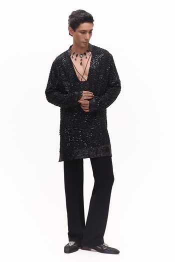 Mukti And Kavith Casa Embroidered Kurta & Pant Set 