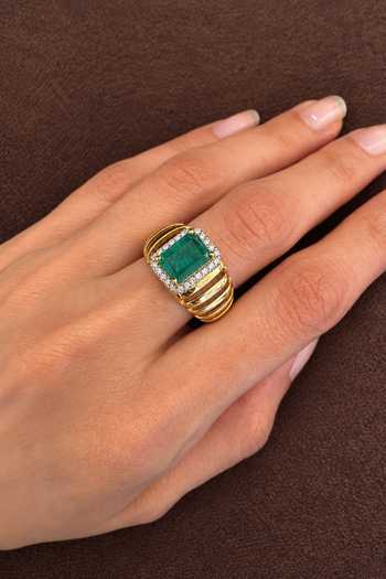 Prata Verelle Emerald Ridge Ring 