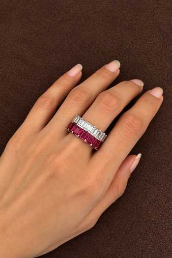 Prata Gemma Parallel Ring 