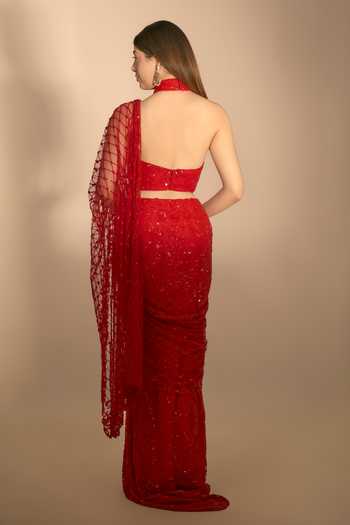Premya By Manishii Hand Embroidered A-Line Lehenga Set 